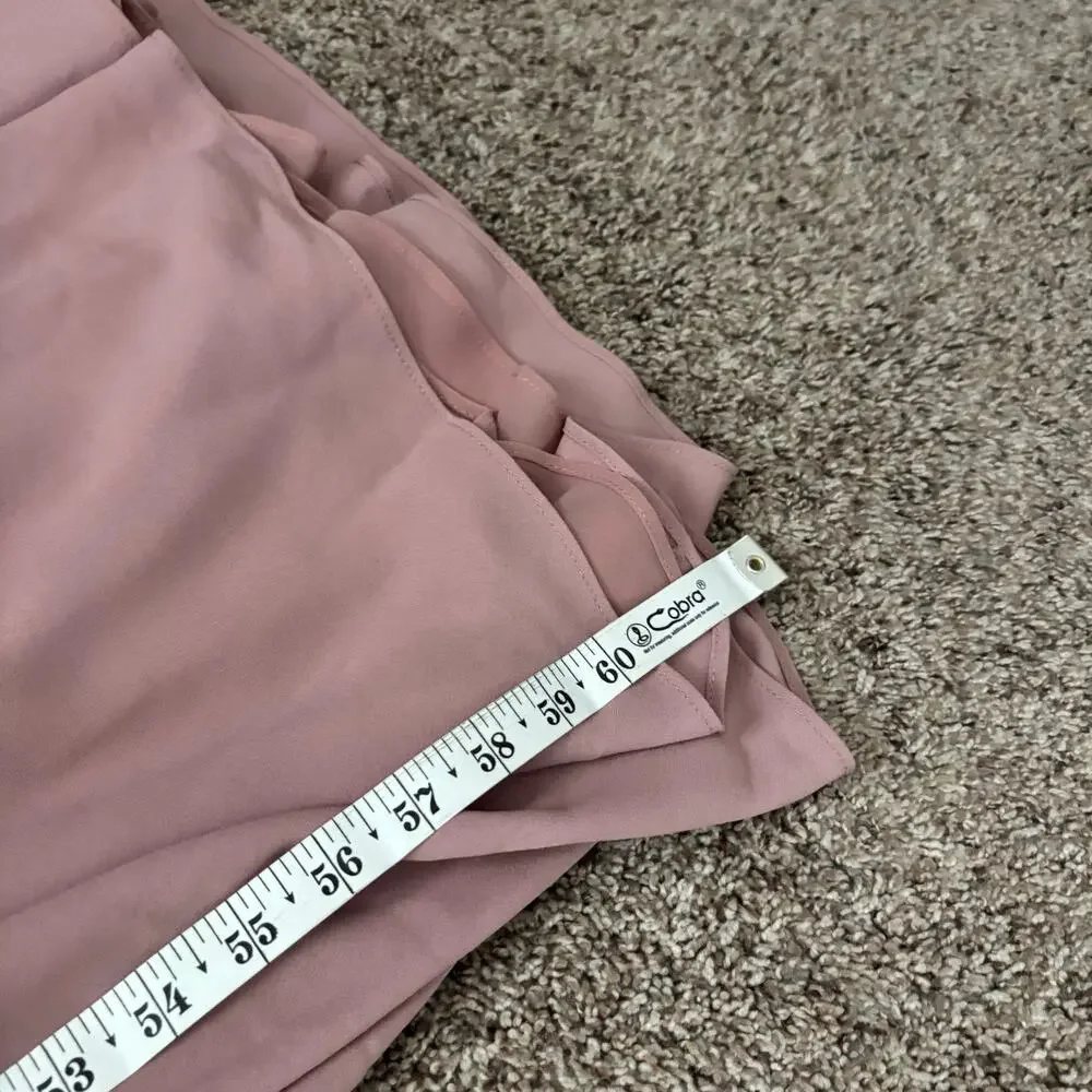 NWT Jenny Yoo Bianca Gown Dress Whipped Apricot Pebbled Crepe Sz 10 - Picture 12 of 16